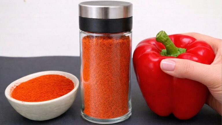 Mit dieser einfachen Methode verwandelst du frische Paprika in unvergleichliches Gewürz…