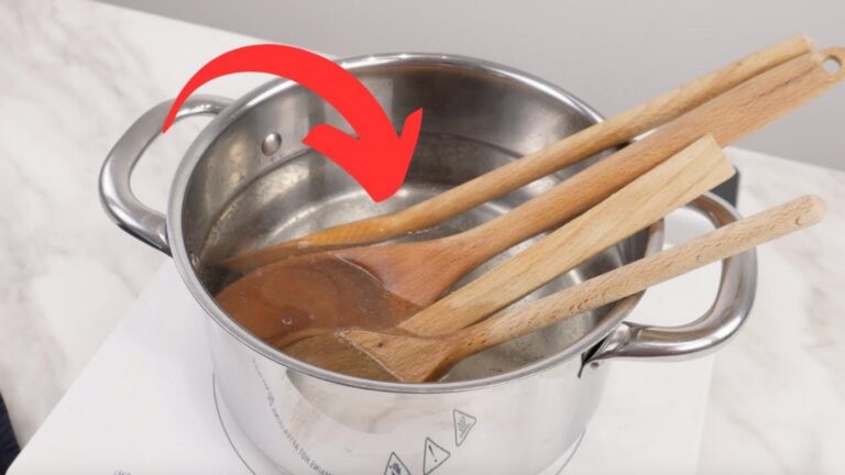 Dieser vergessene Trick macht Ihre Holzutensilien wieder wie neu … entdecken Sie das