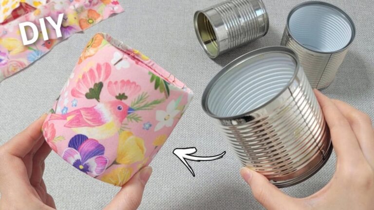 Diese einfache Idee verwandelt alte Dosen in praktische Kunstwerke für dein Zuhause…
