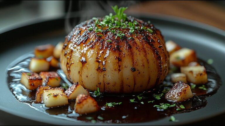 Dieser vergessene Trick verwandelt einfachen Kohlrabi in ein elegantes Restaurant-Gericht…
