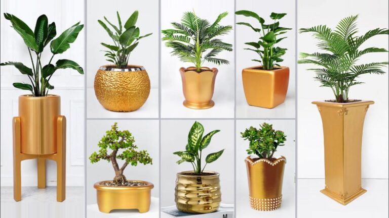 Dieser einfache Trick verwandelt Zement in wunderschöne Blumenvasen für dein Zuhause…