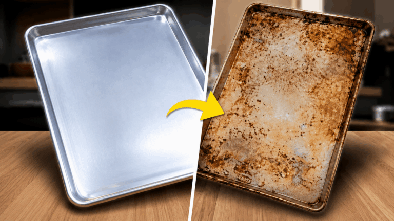 Backblech gründlich reinigen: So entfernen Sie eingebrannte Rückstände Schritt für Schritt